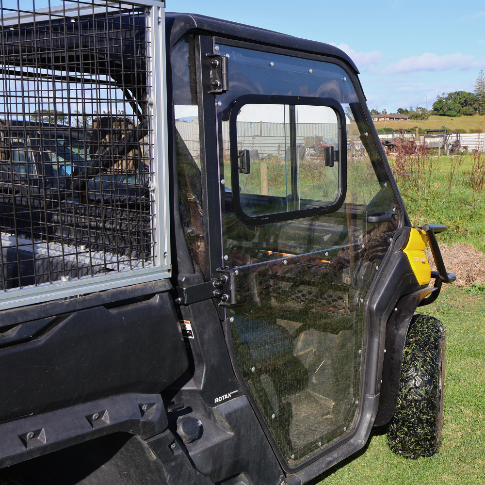 Defender Full Hard Door Left Side - With Sliding Window